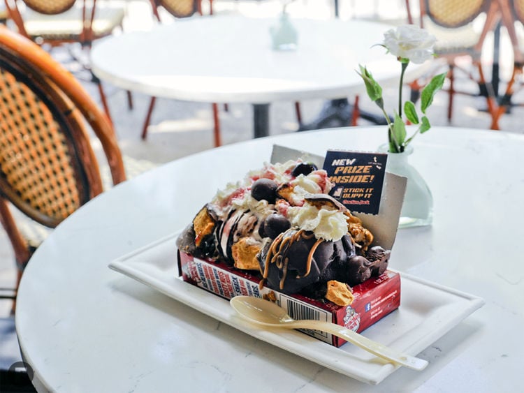 Feast on St. Louis – Ice Cream: Clementine's Naughty and Nice Creamery Sundae at the Ballpark
